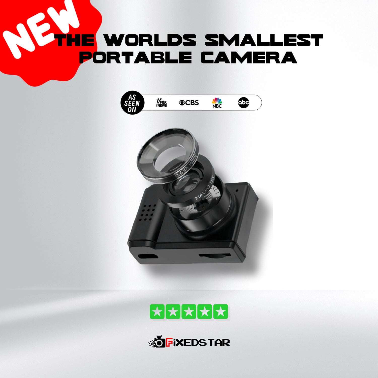 FIXEDSTAR™Mini Camera