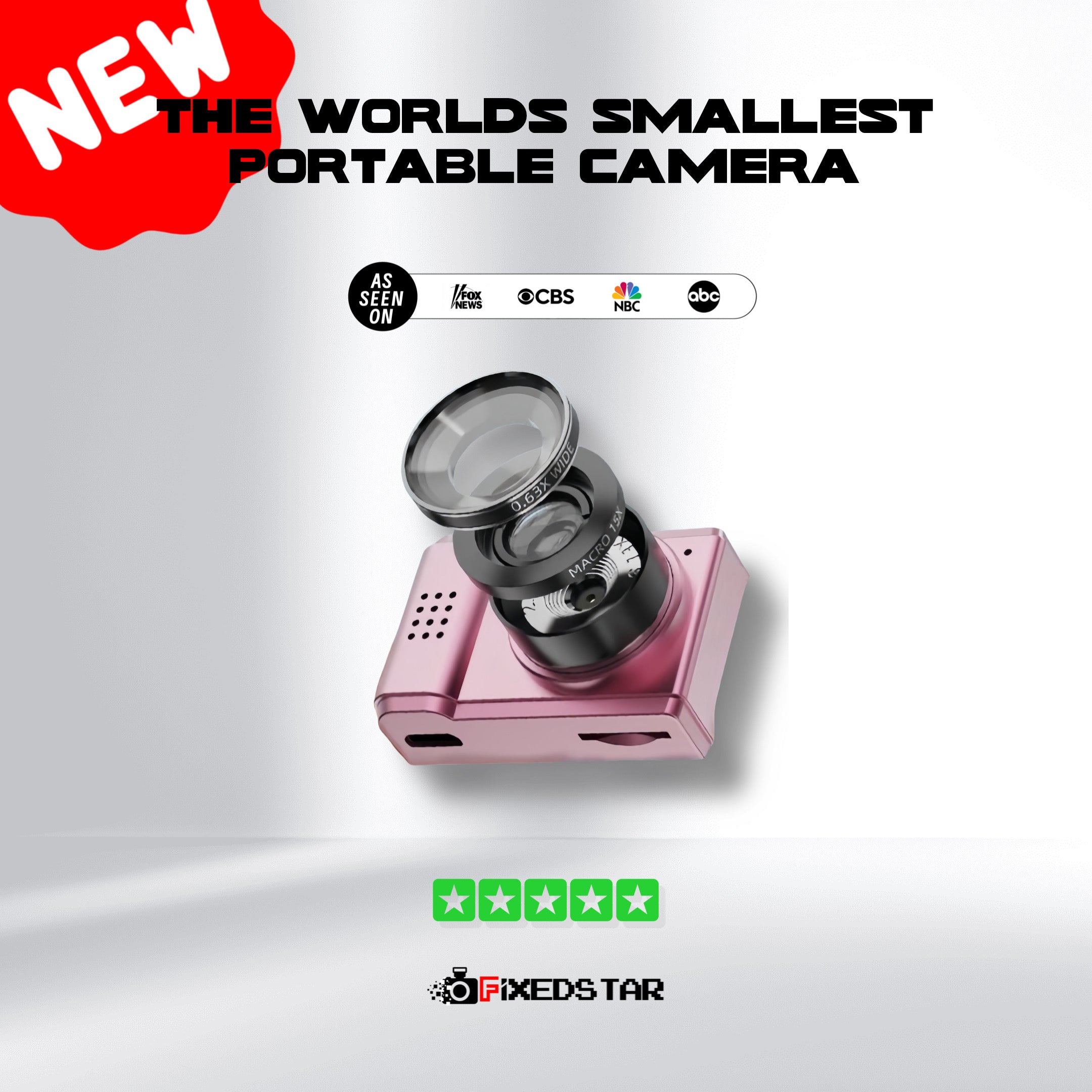 FIXEDSTAR™Mini Camera